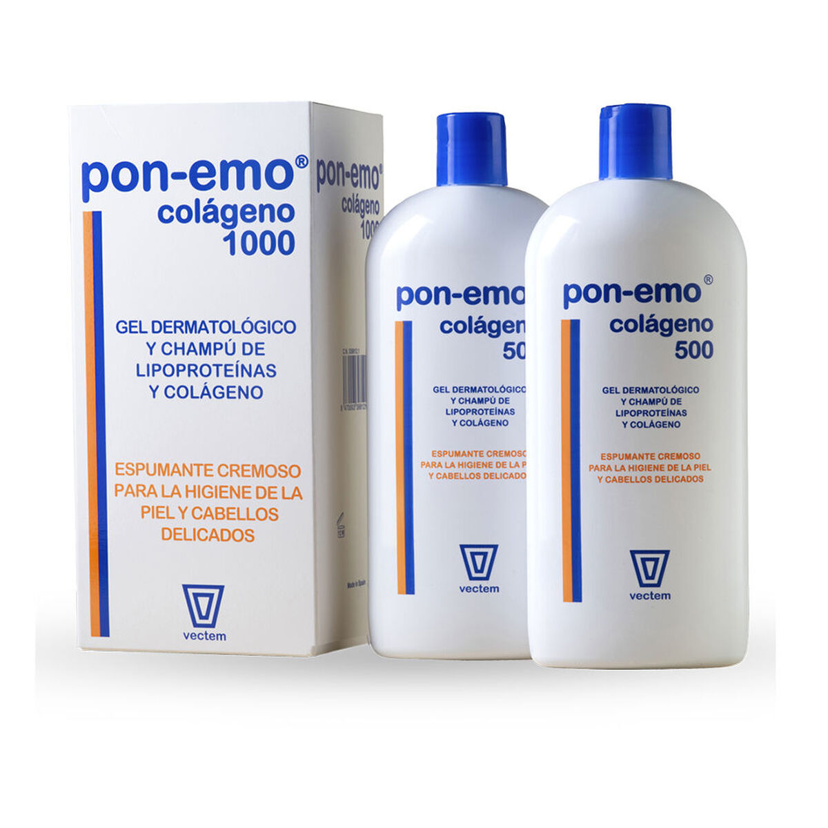 Gel e Champô 2 em 1 Pon-emo PON-EMO COLÁGENO 500 ml 2