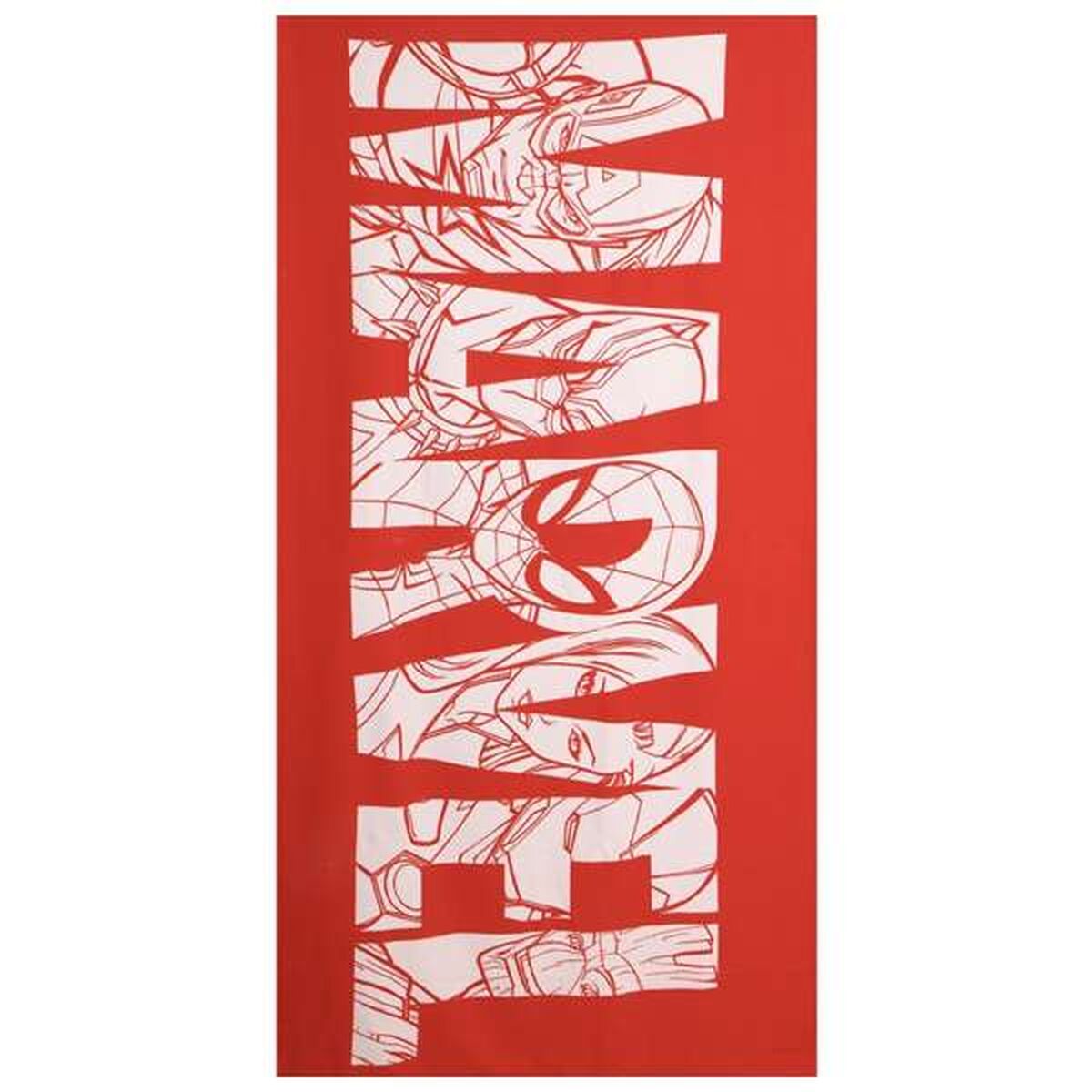 Toalha de Microfibra Marvel 90 x 180 x 1 cm