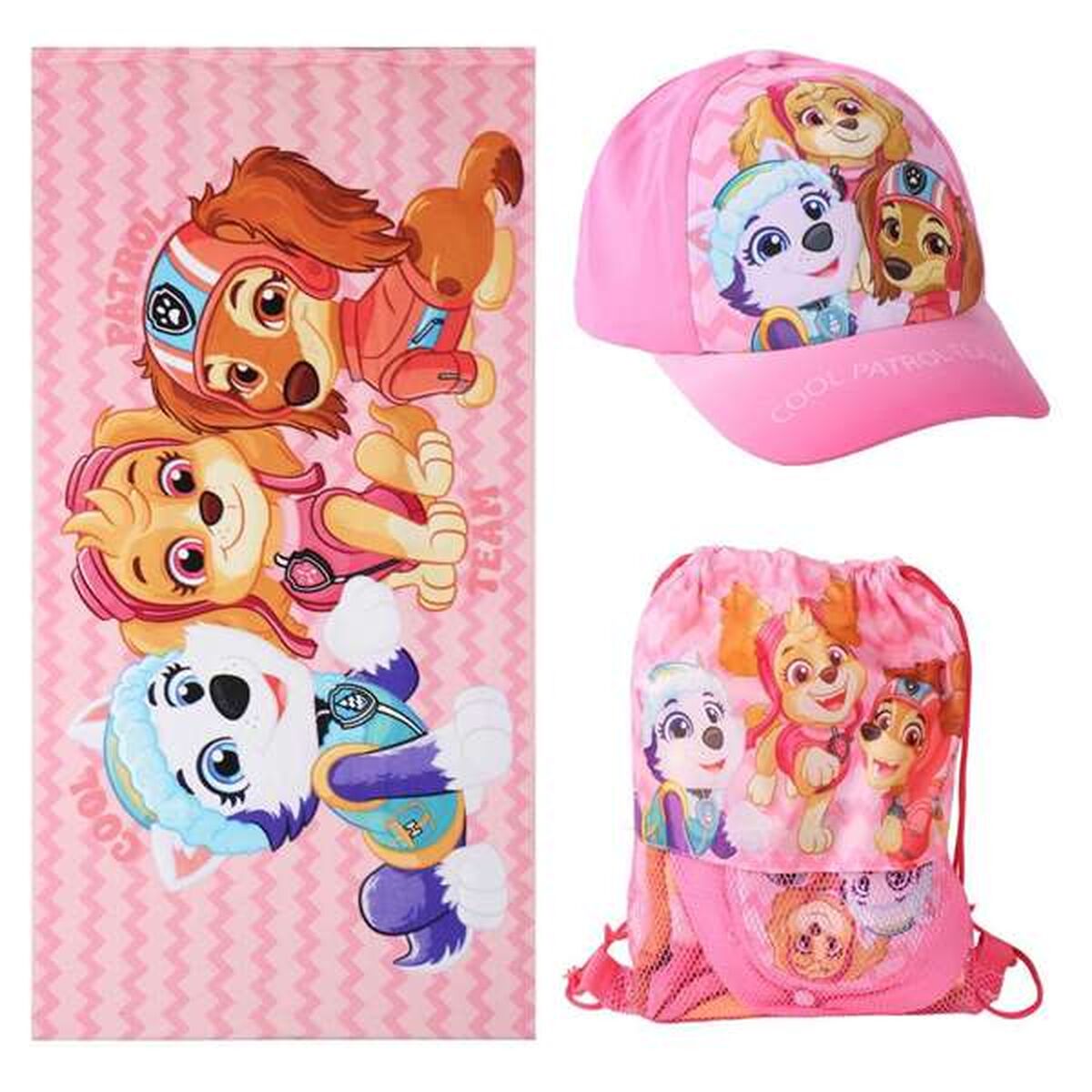 Toalha de Praia The Paw Patrol Azul 70 x 140 cm