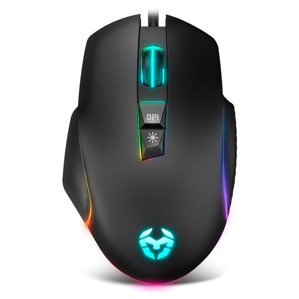 Rato Gaming com LED Krom NXKROMKEOS Preto 6400 dpi