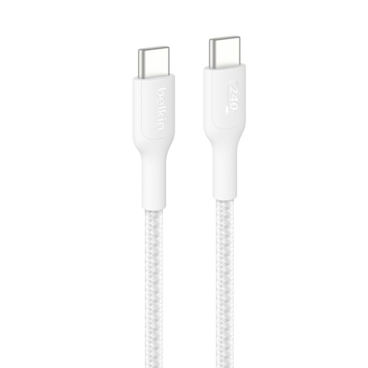 Cabo USB-C para USB-C Belkin CAB025HQ2MWH Branco 2 m Carregamento rápido