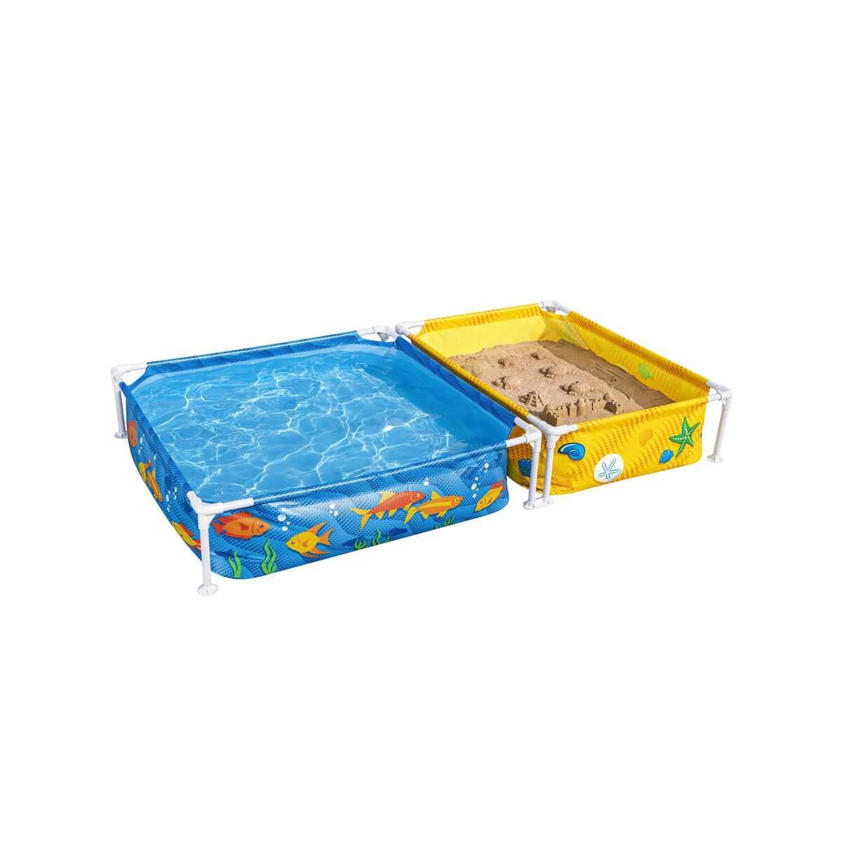 Bestway Piscina Rígida Infantil com Arenero 213x122x30,5 cm +2 anos Jardim 00561
