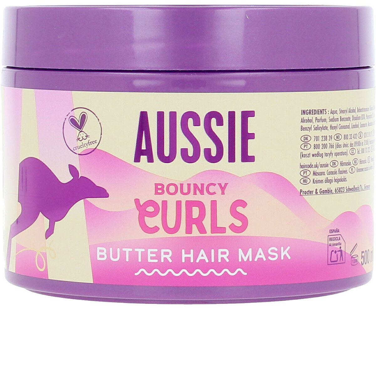 Máscara Capilar Aussie BOUNCY CURLS 500 ml