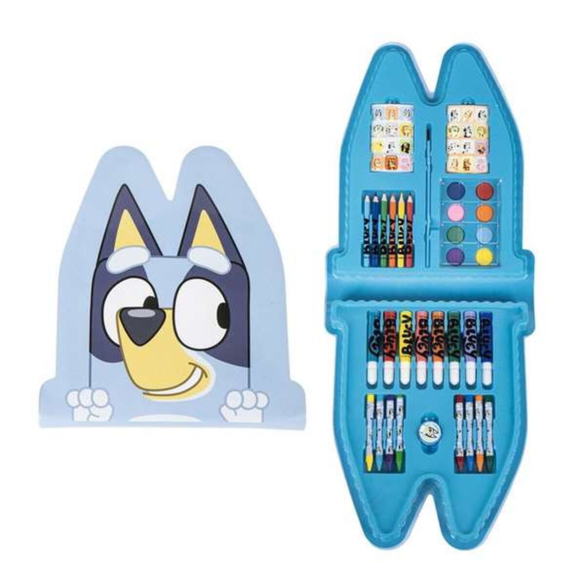 Conjunto de Desenho Bluey Azul