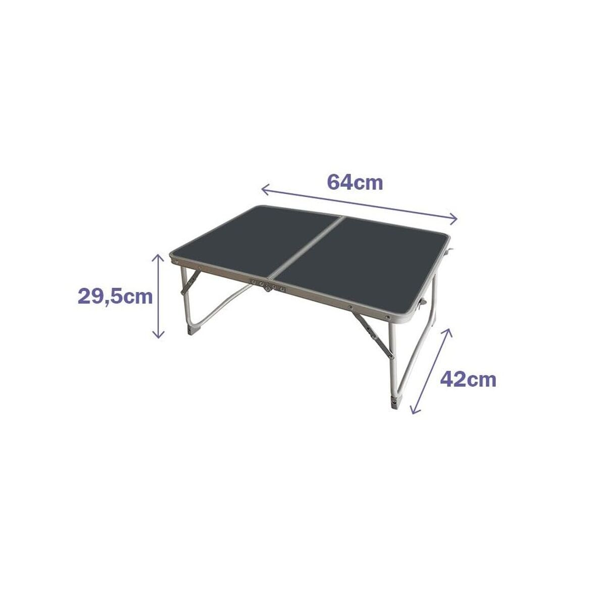 Mesa Dobrável Marbueno Cinzento