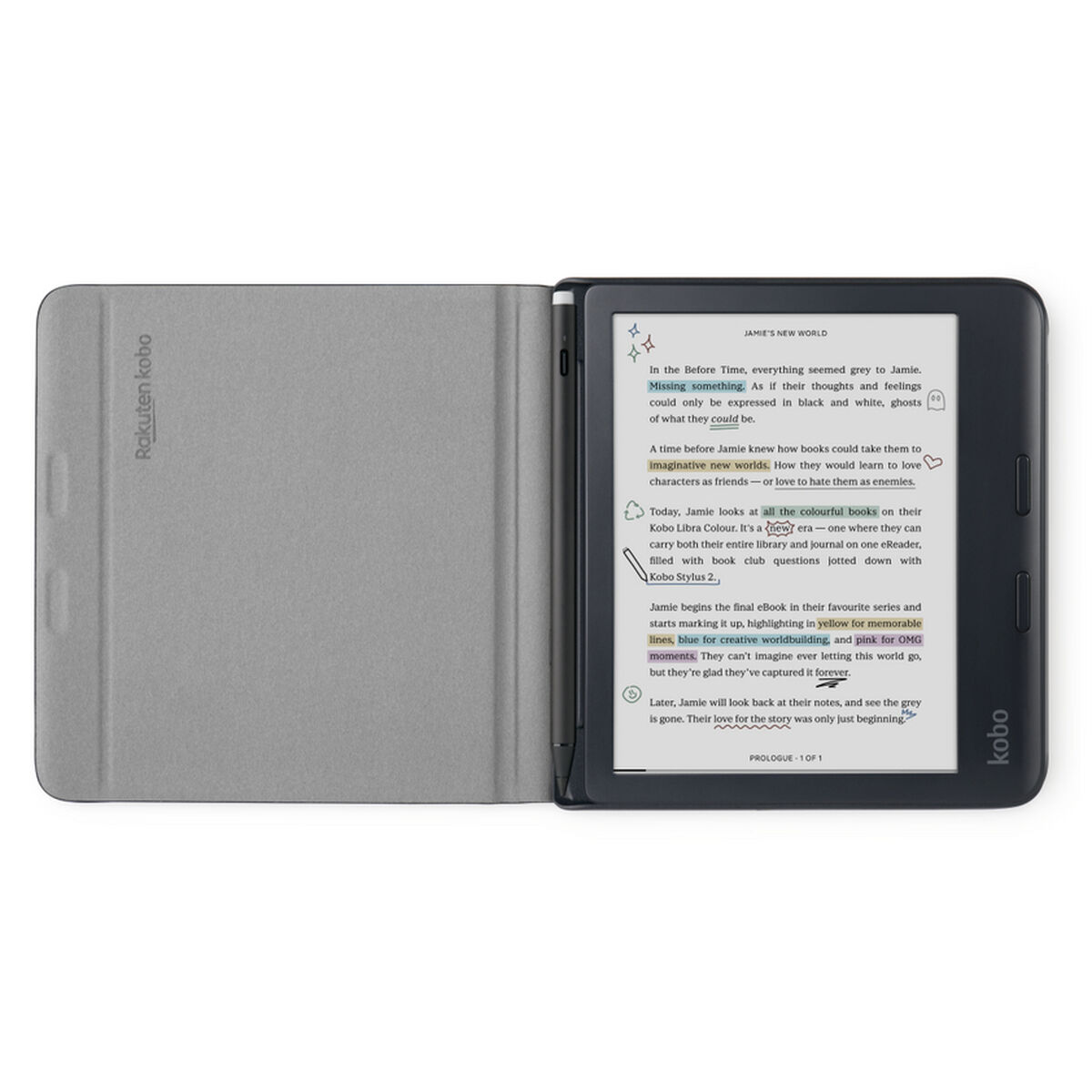 Estojo para eBook Rakuten N428-AC-SB-N-PU 7" Bege