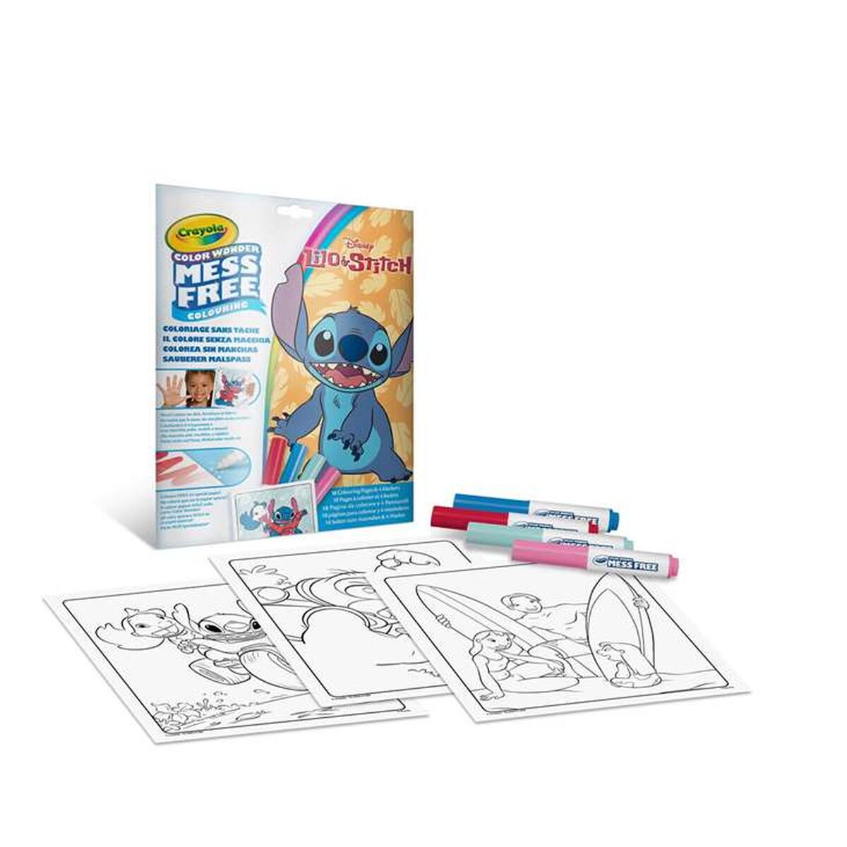 Jogo Pintar e Colorir Crayola Lilo & Stitch
