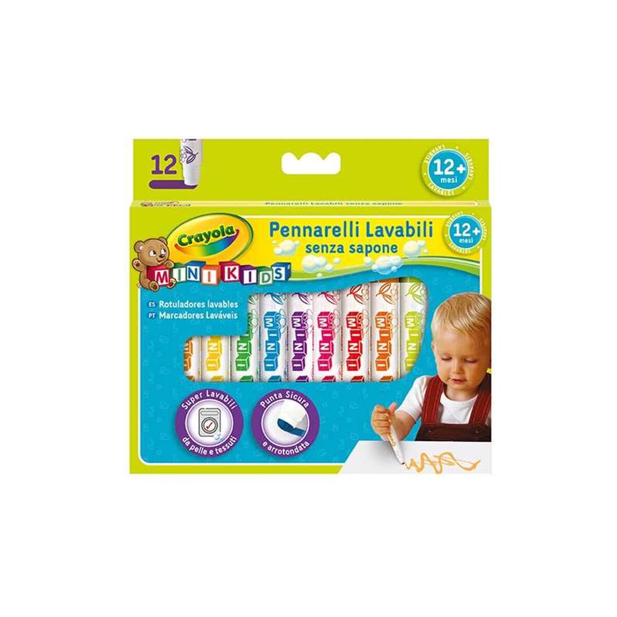 Conjunto de Canetas de Feltro Crayola Multicolor
