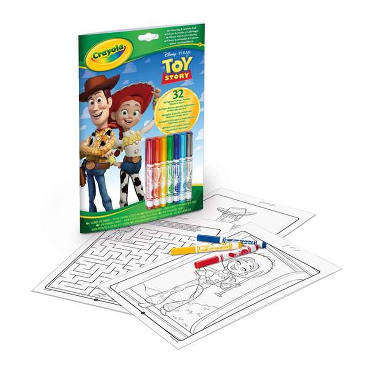 Jogo Pintar e Colorir Crayola Toy Story
