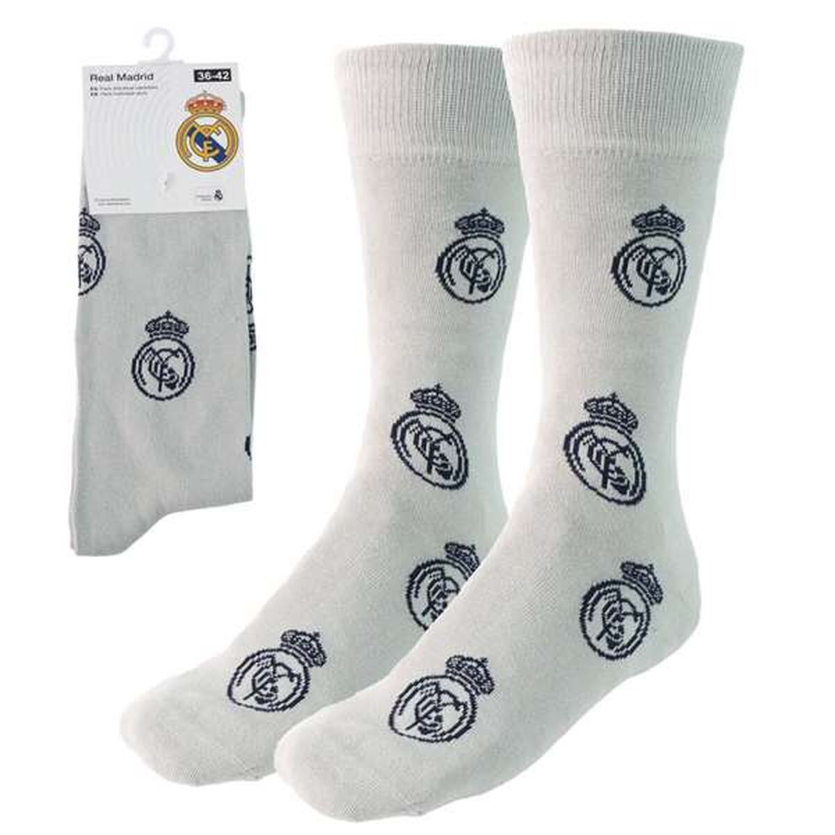 Meias Real Madrid C.F. Cinzento Tamanho único