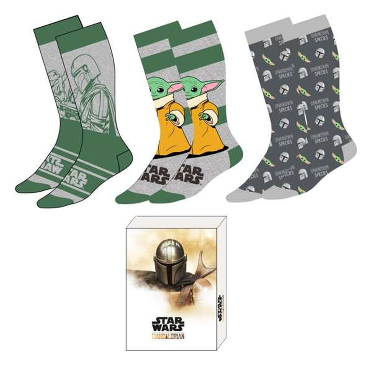 Meias The Mandalorian Verde