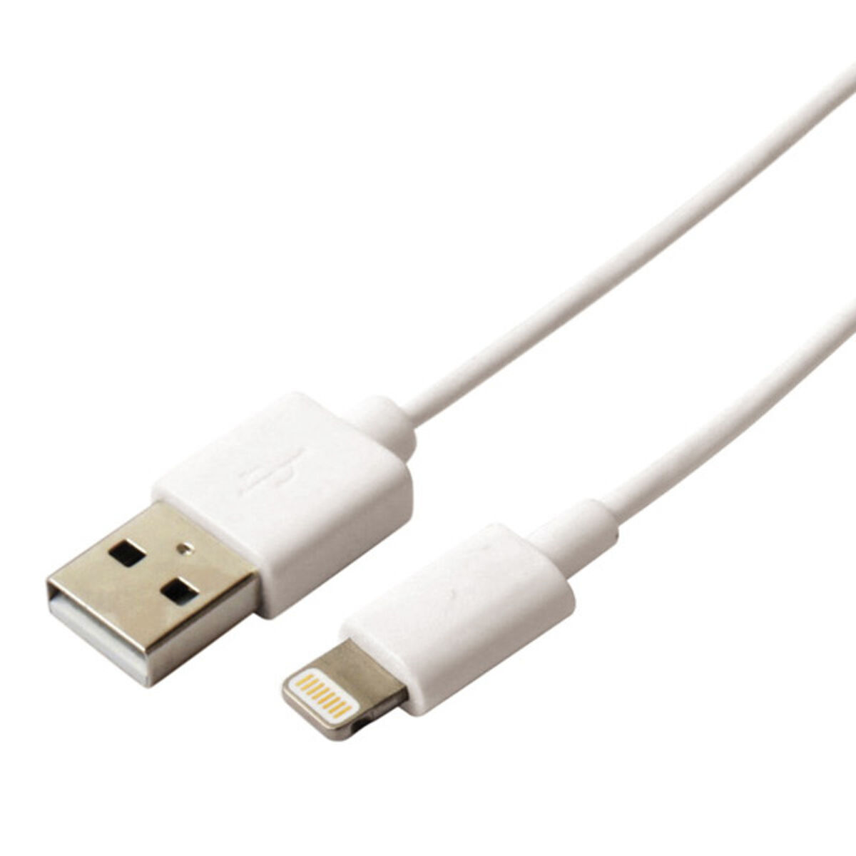 Cabo de dados/carregador com USB KSIX B0914CU01 Branco