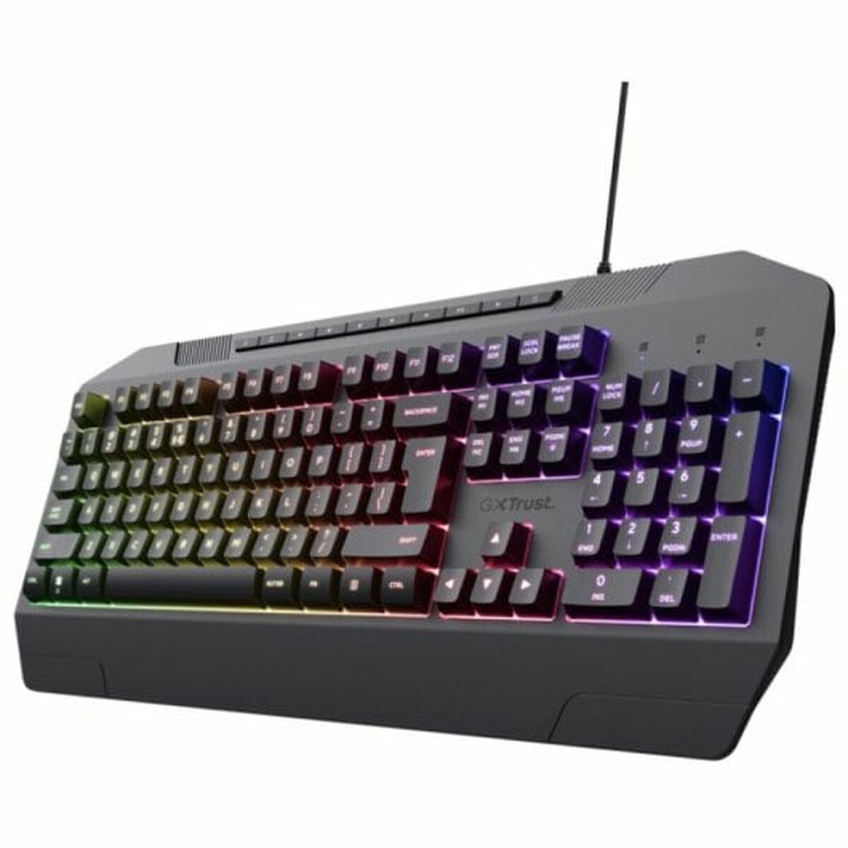 Teclado Trust 24998 Preto Qwerty espanhol