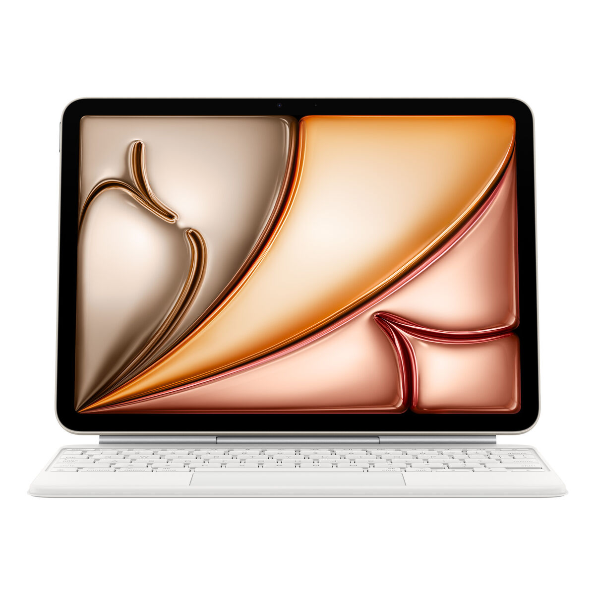 Teclado Apple MDFV4Y/A Branco Qwerty espanhol
