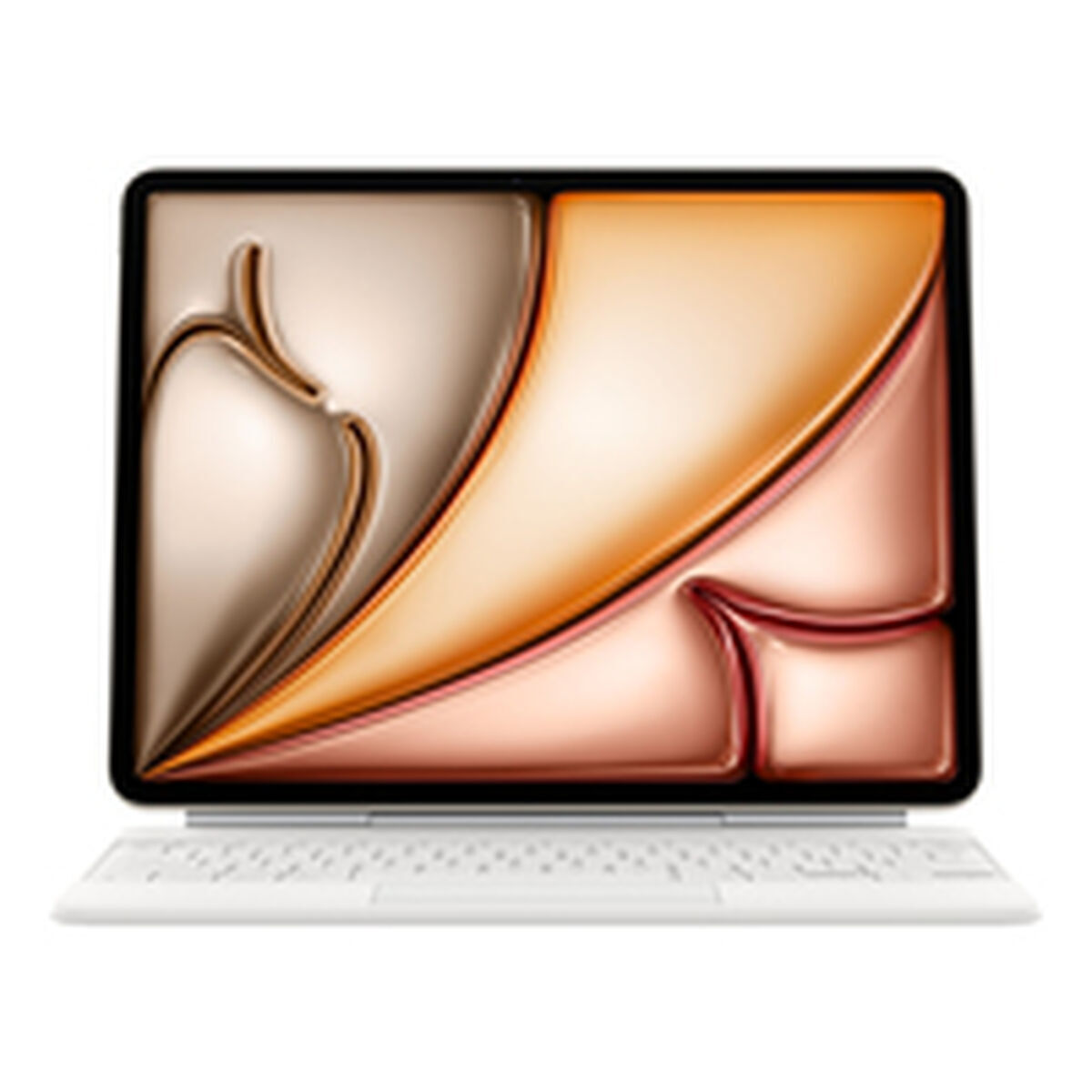 Teclado Apple MDFW4Y/A Branco Qwerty espanhol