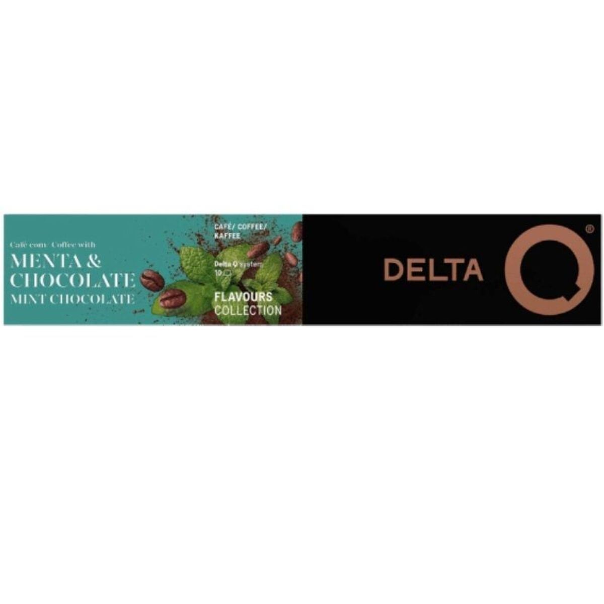 Cápsulas de café Delta Q Delta Menta y Chocolate 10 Peças (10 Unidades)