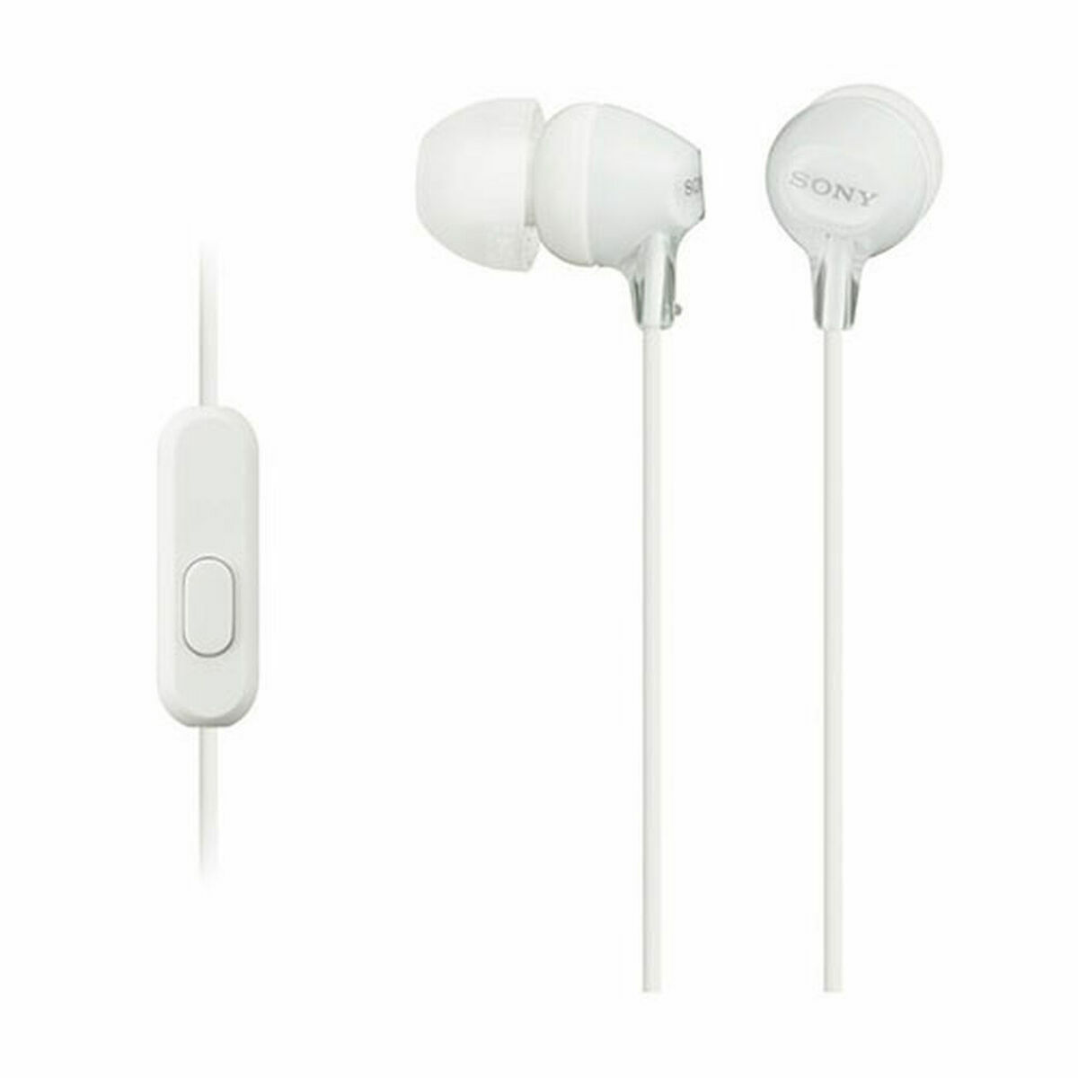 Auriculares com microfone Sony MDR-EX155AP Branco