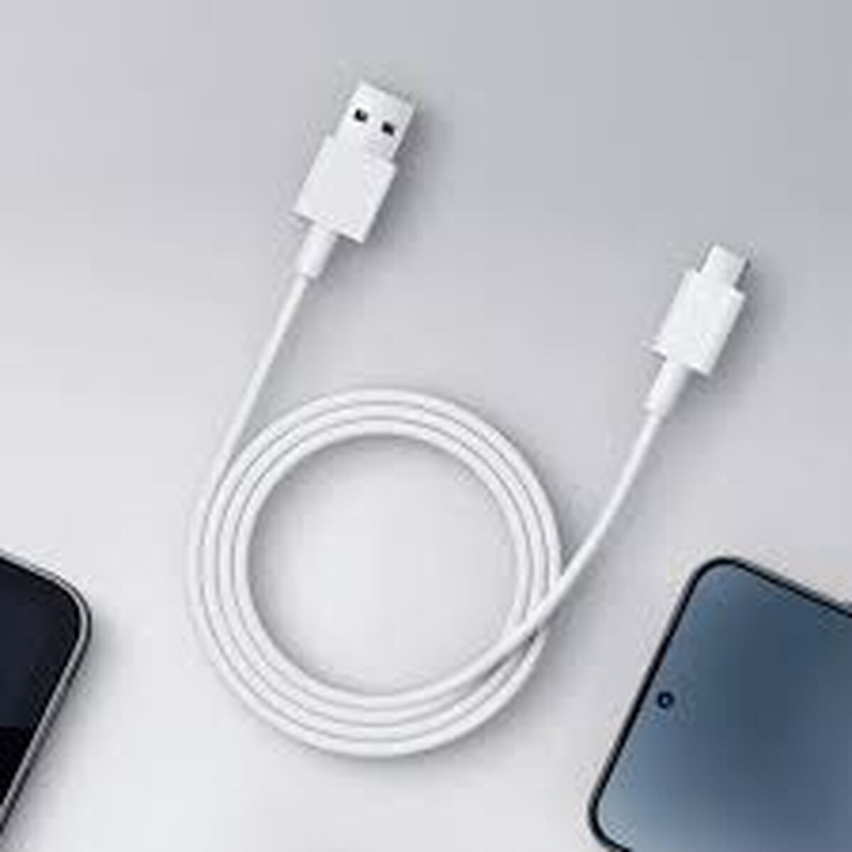 Cabo USB A para USB-C Xiaomi BHR087GGL Branco 1 m