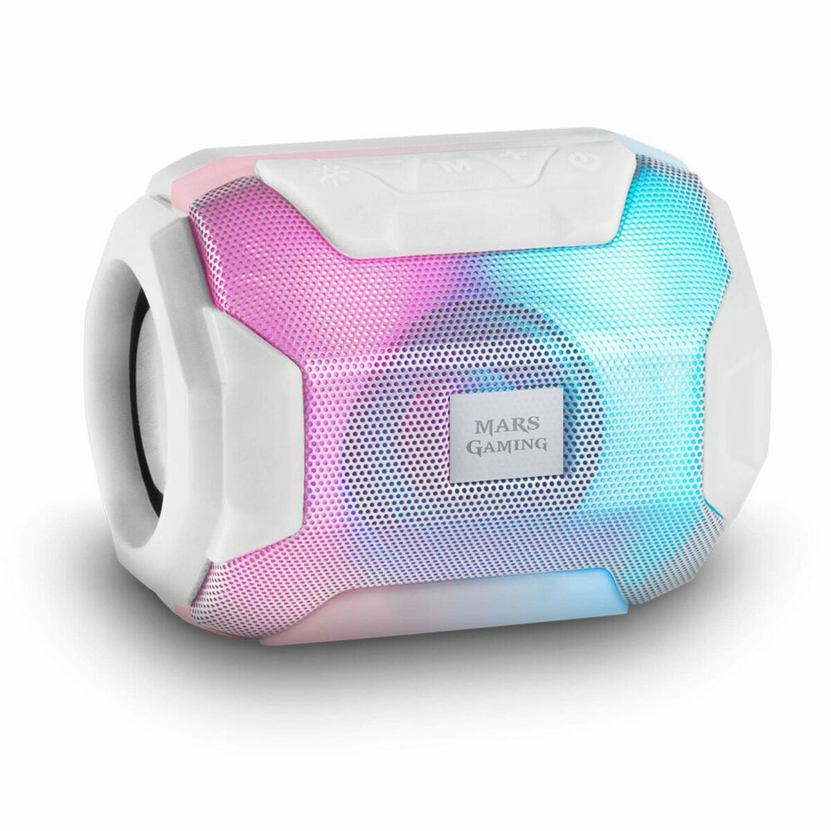 Altifalante Bluetooth Mars Gaming MSBAXW 2100 W Branco RGB