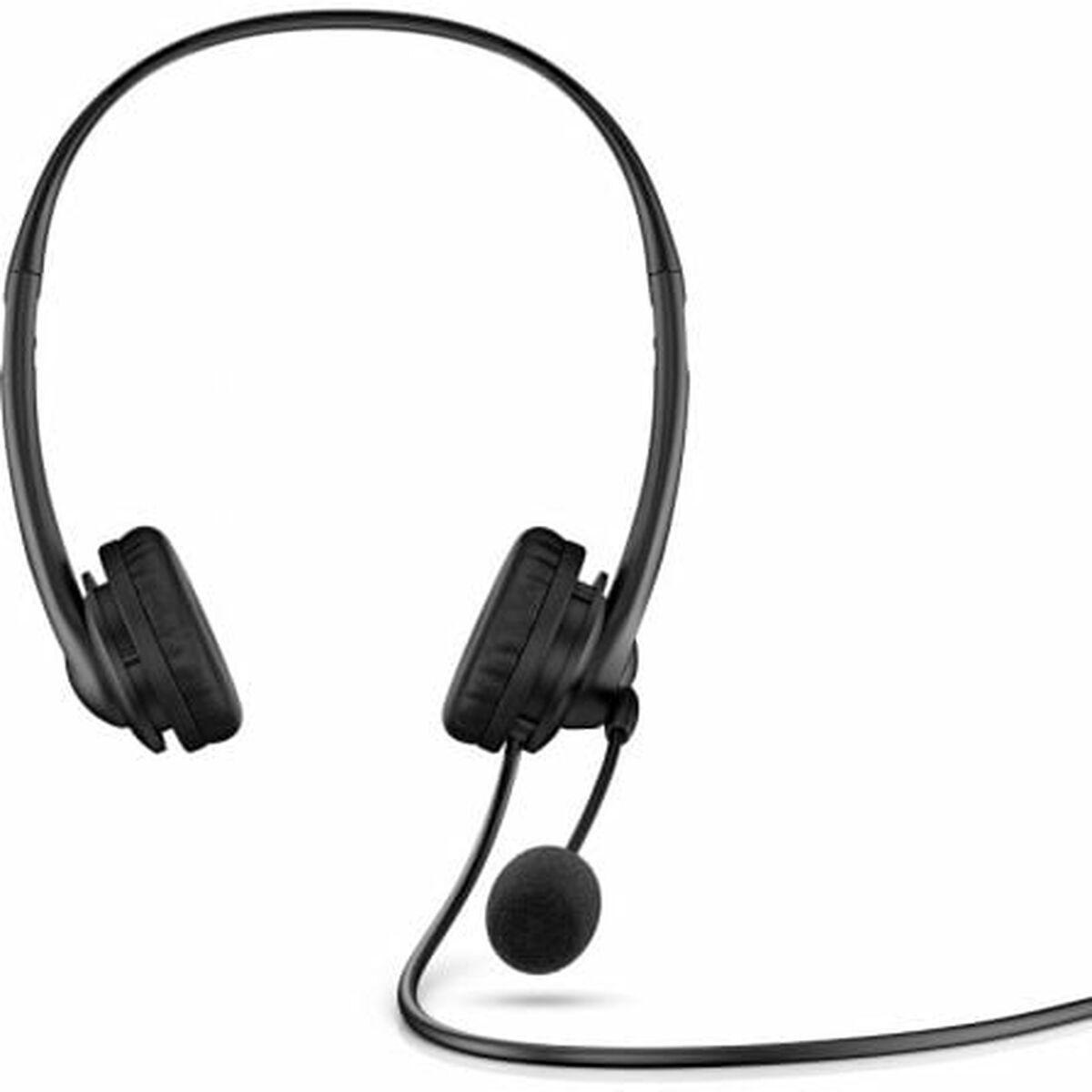 Auriculares com microfone HP Wired USB Headset Preto