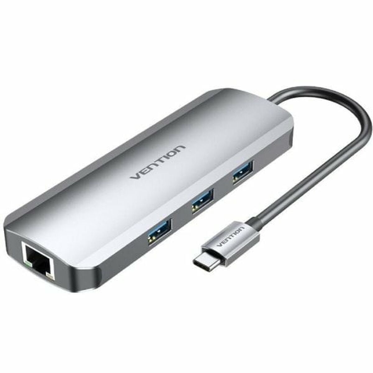 Hub USB-C Vention TOLHB Prateado 100 W
