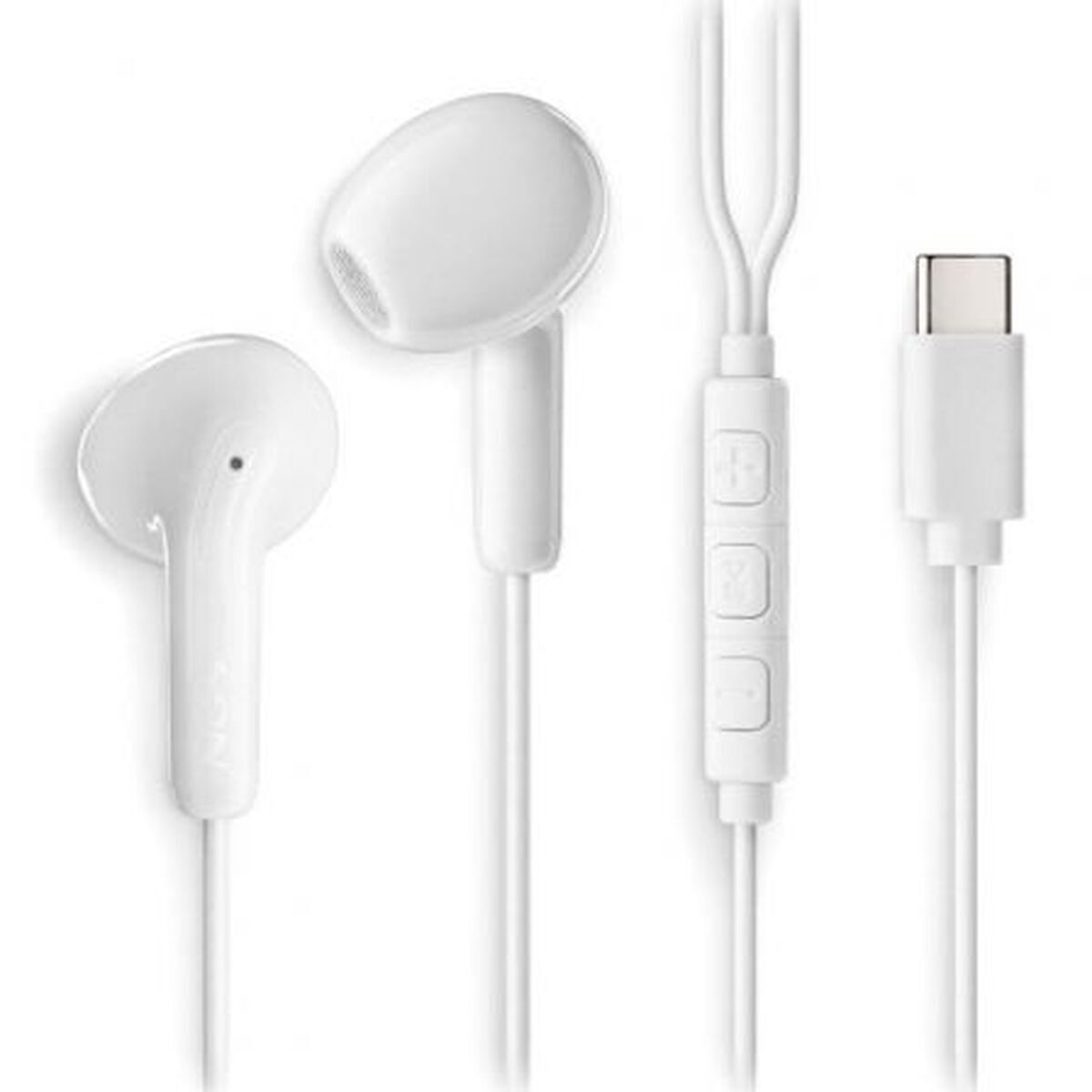 Auriculares NGS CROSSGLIDEWHITE Branco