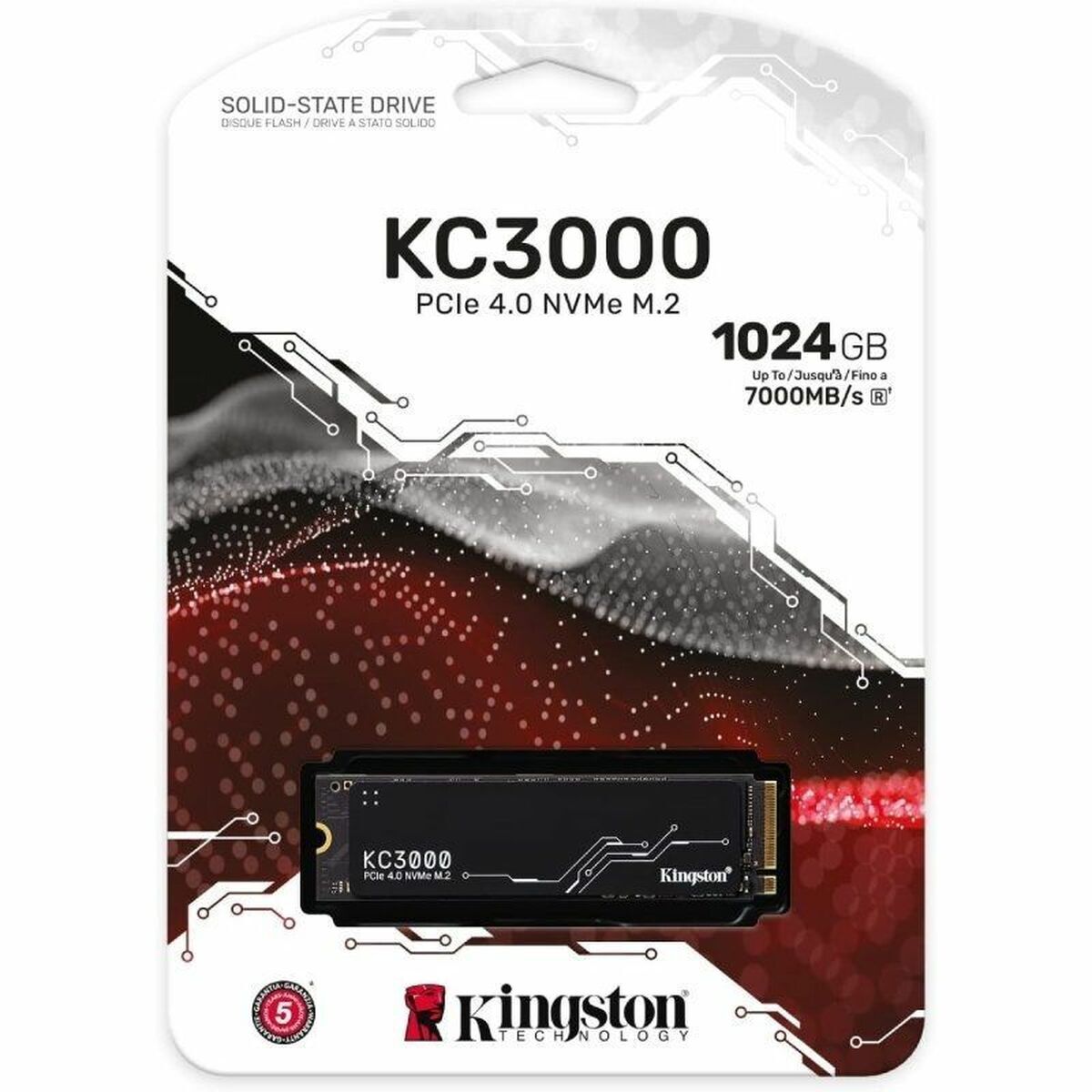Disco Duro Kingston KC3000 1 TB SSD