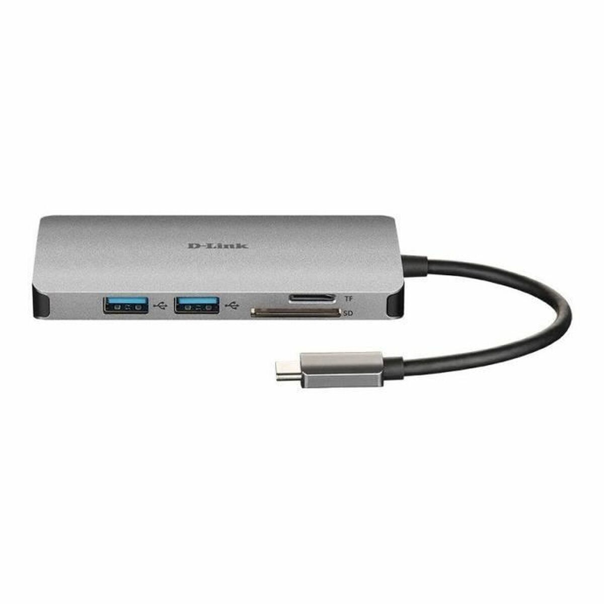 Hub USB D-Link DUB-M810 Prateado 100 W