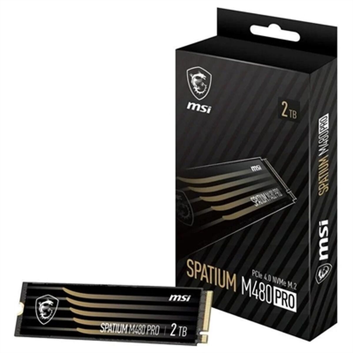 Disco Duro MSI SPATIUM M480 Pro 2 TB SSD