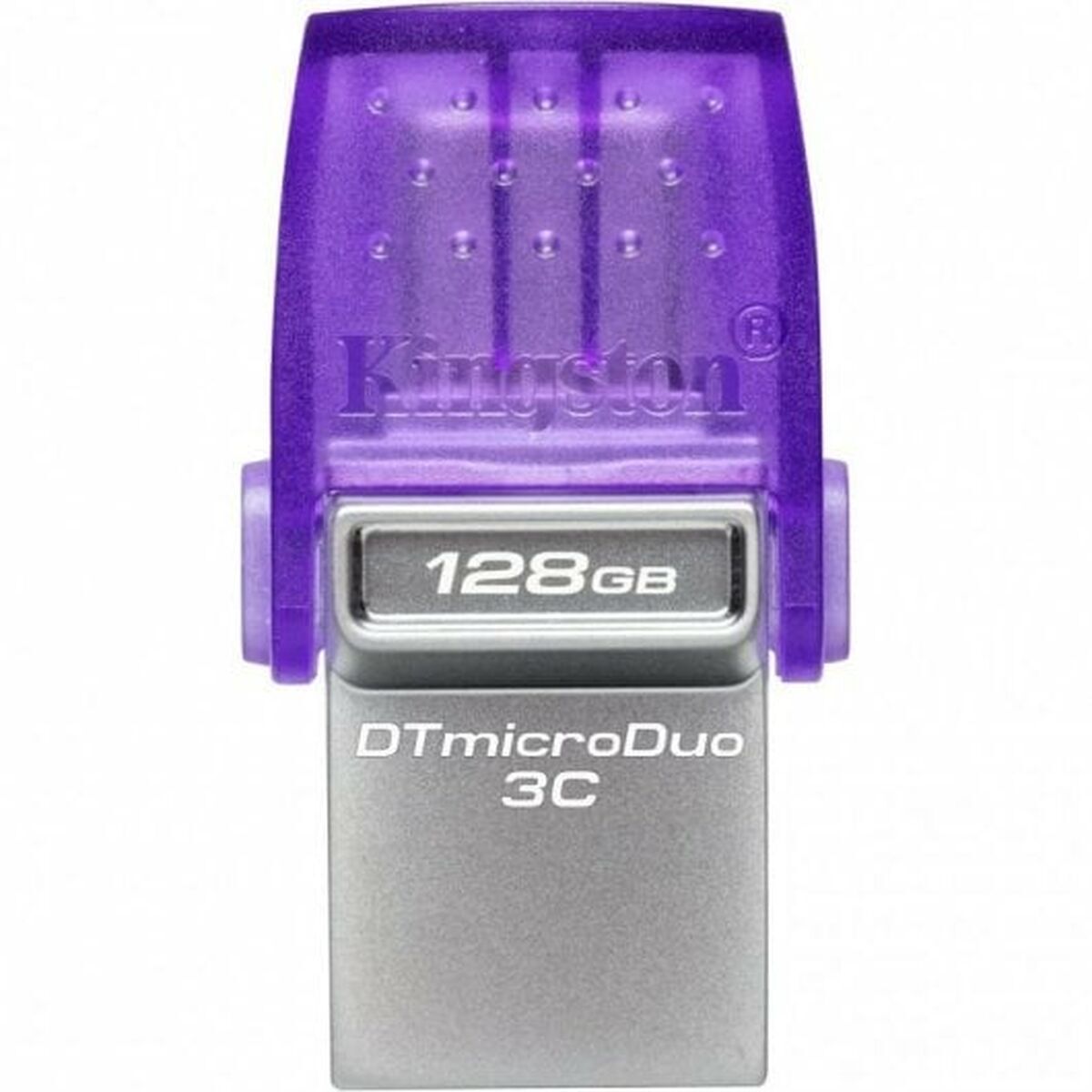 Memória USB Kingston microDuo 3C Roxo 128
