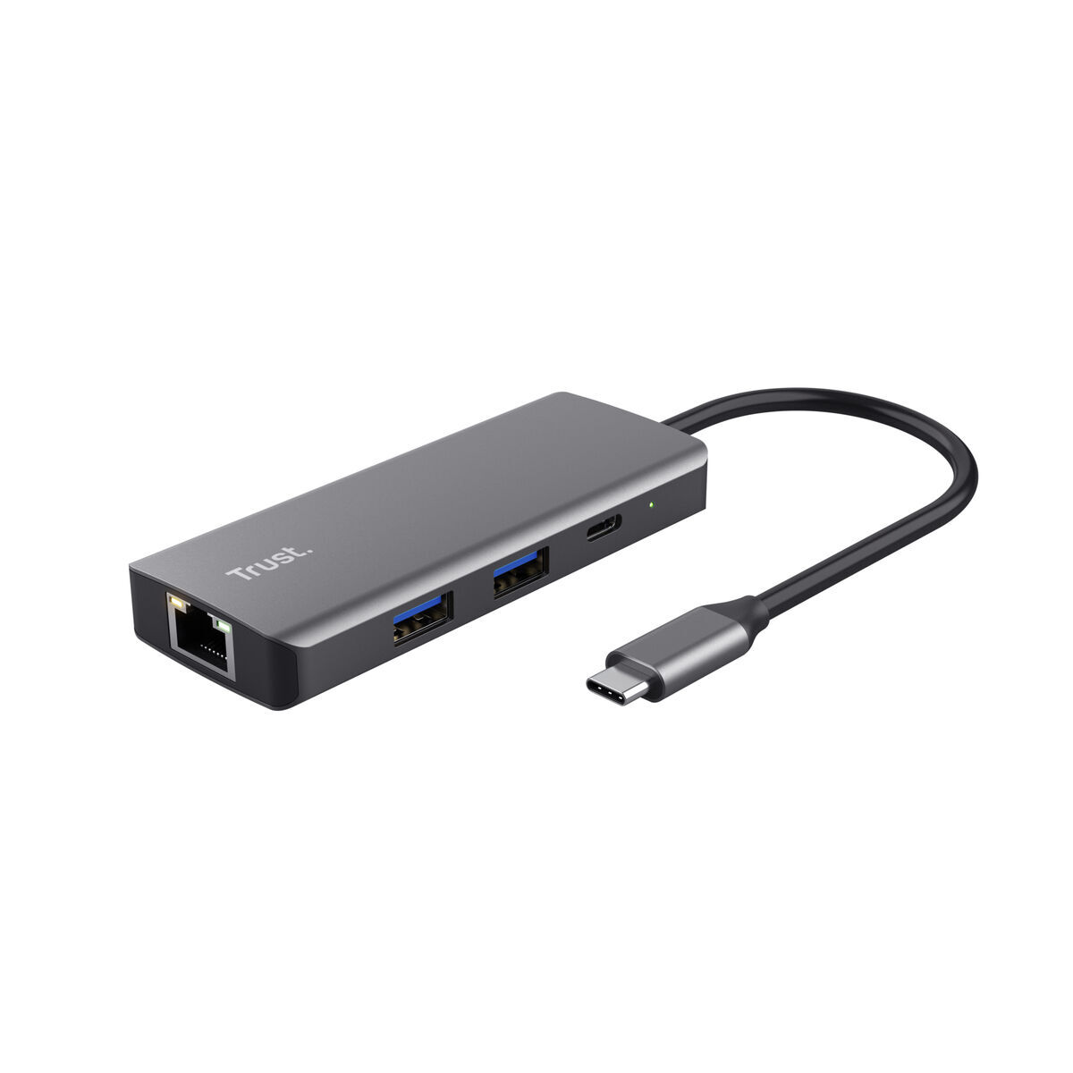 Hub USB Trust 24968 Prateado