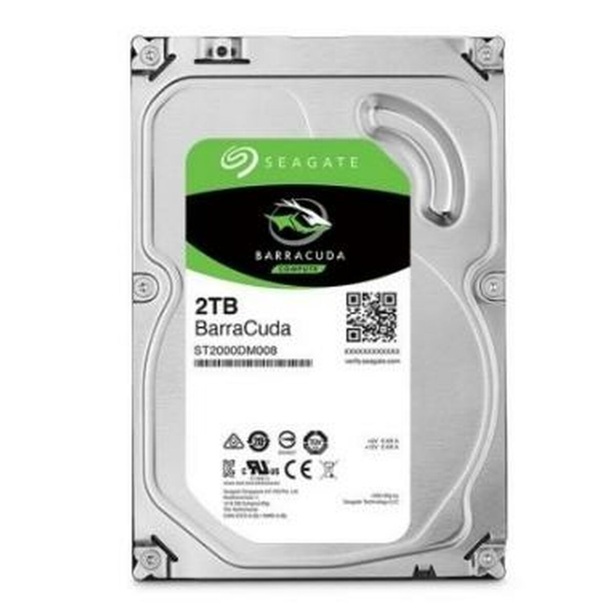 Disco Duro Seagate ST2000DM008 3,5" 2 TB HDD 7200 rpm