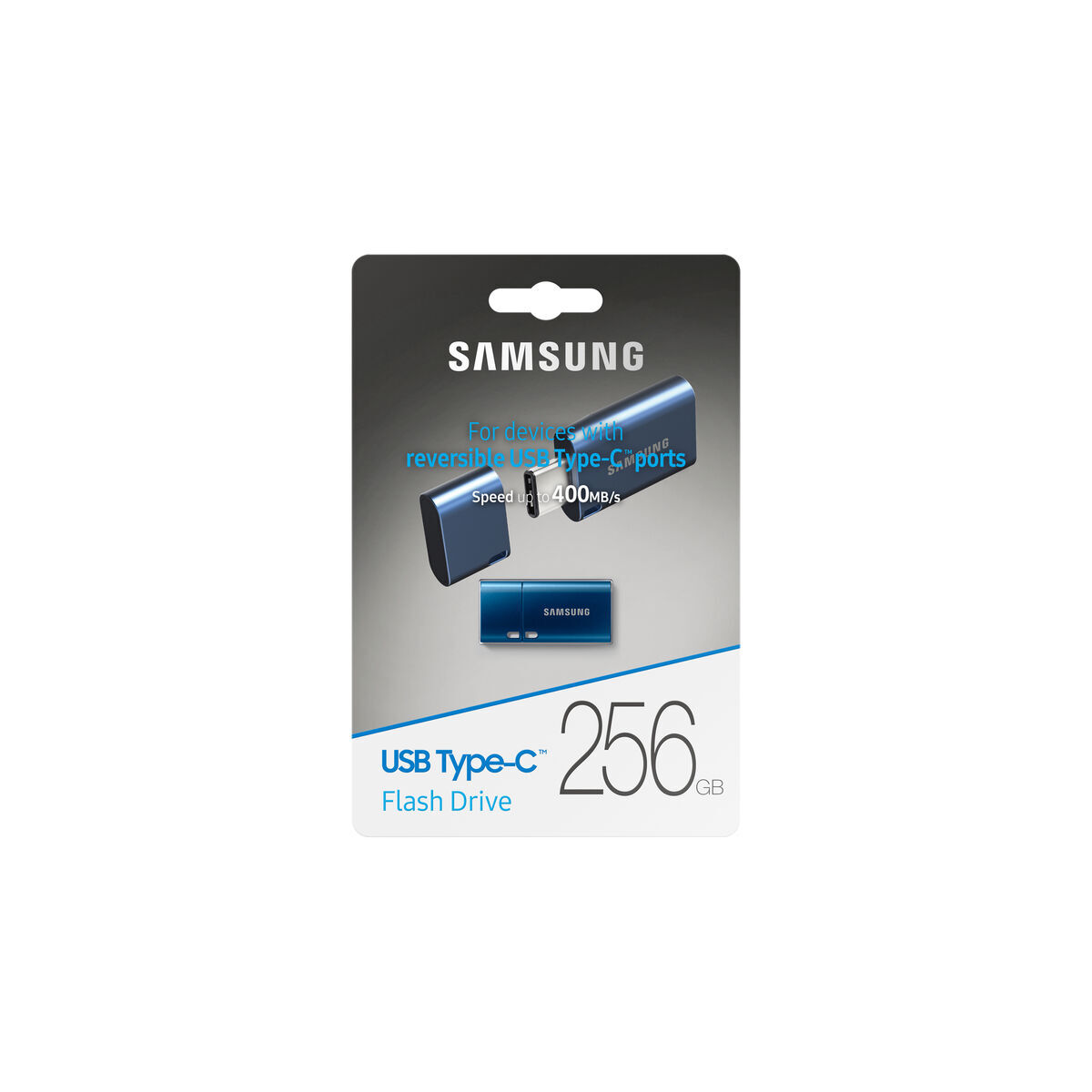 Memória USB Samsung MUF-256DA Azul 256