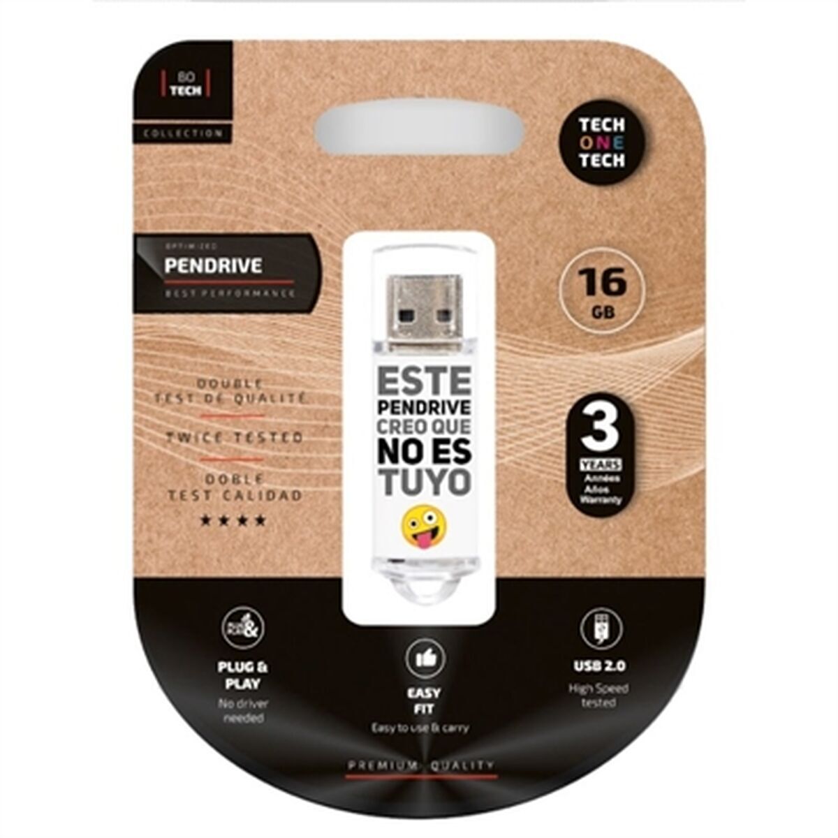 Memória USB Tech One Tech TEC4007 16