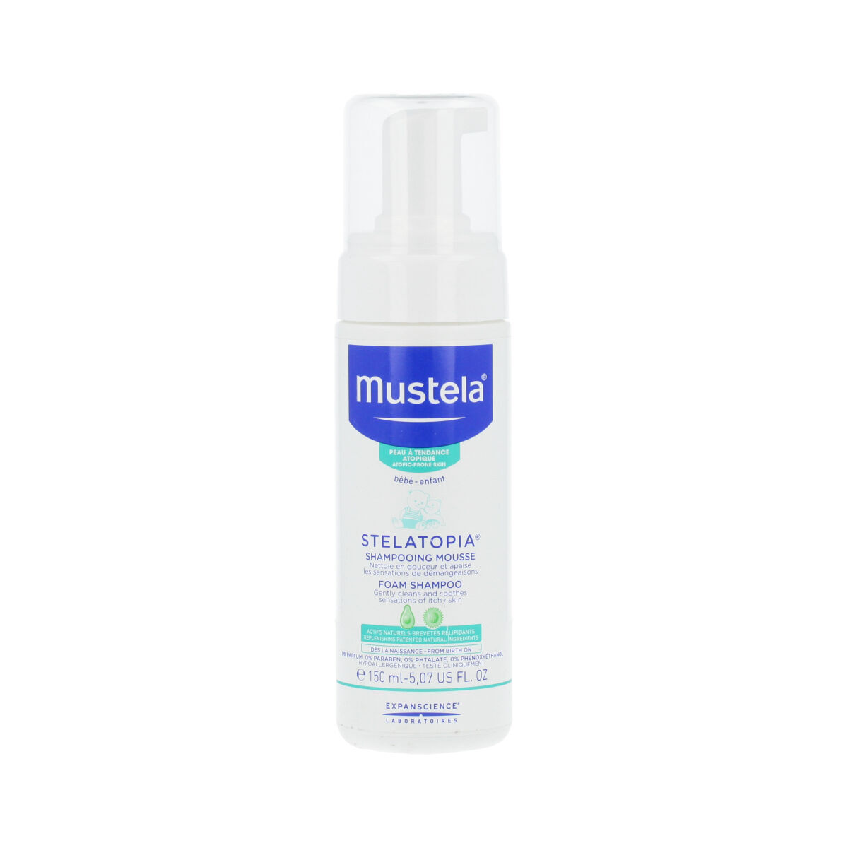 Champô Mustela Stelatopia Espuma