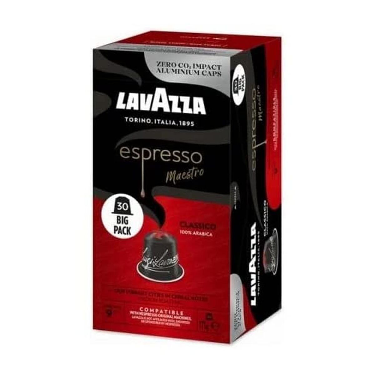 Cápsulas de café Lavazza Espresso Maestro 4 Peças 30 Peças (30 Unidades)