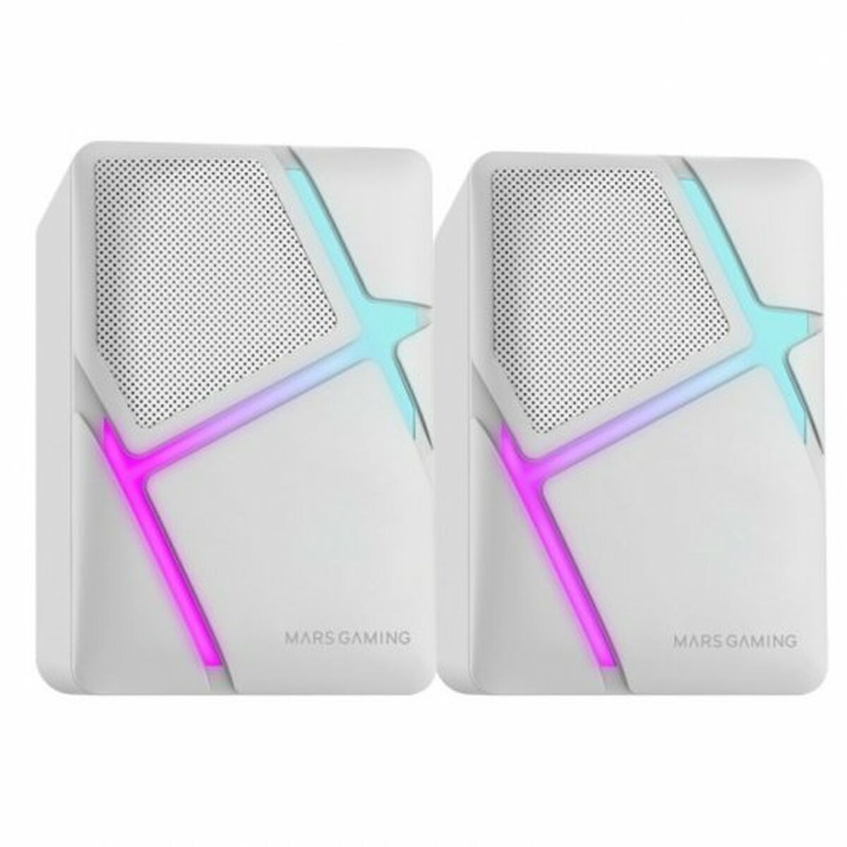 Altifalante Bluetooth Portátil Mars Gaming MSHW Branco Preto 4 W