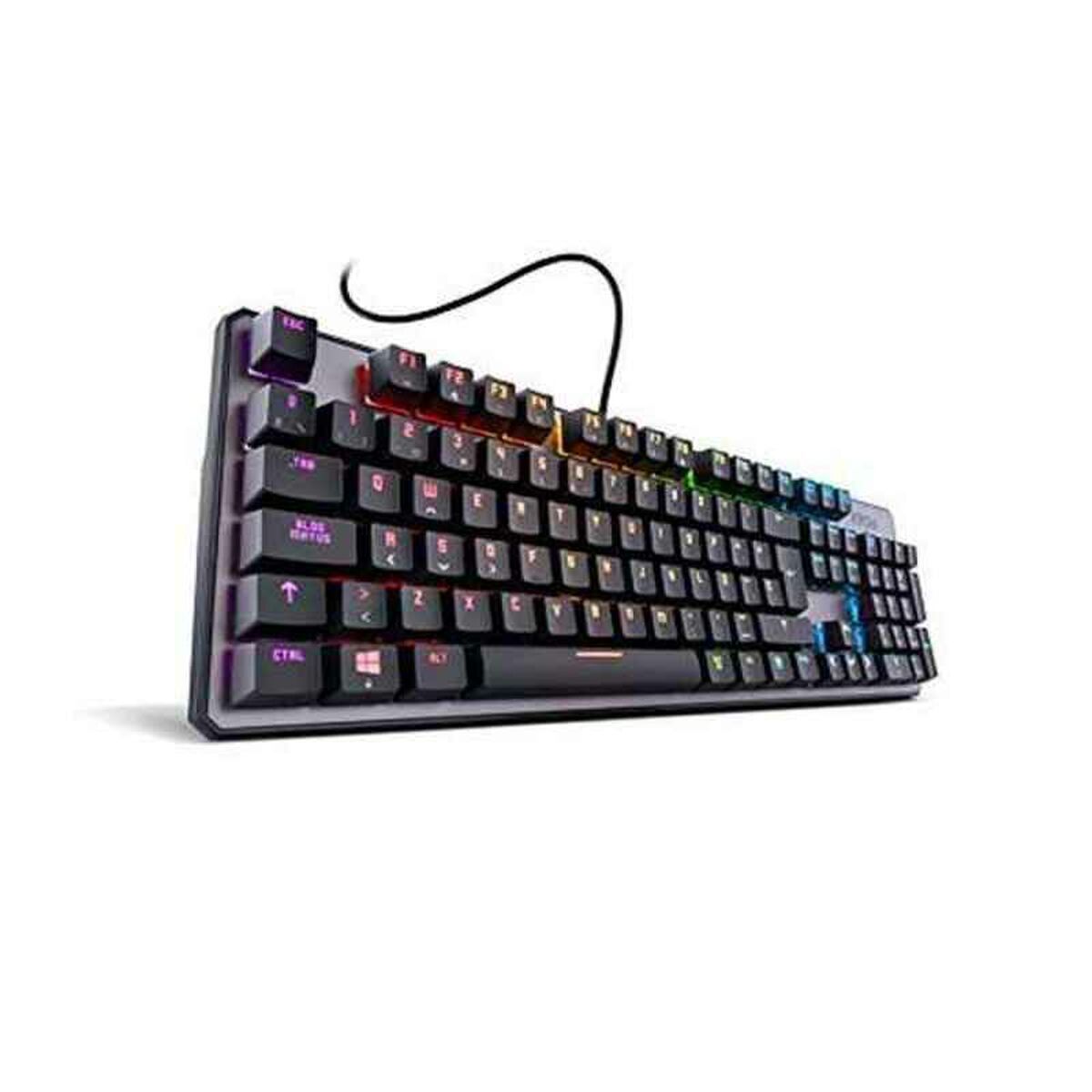 Teclado Gaming Krom Kernel Preto Qwerty espanhol