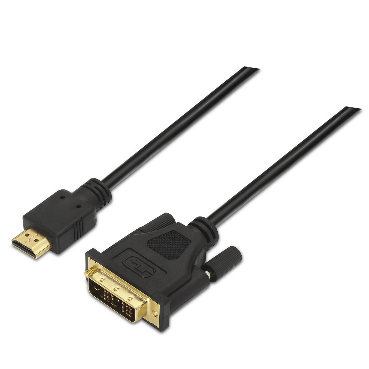 Adaptador HDMI para DVI Aisens A117-0090 Preto 1,8 m