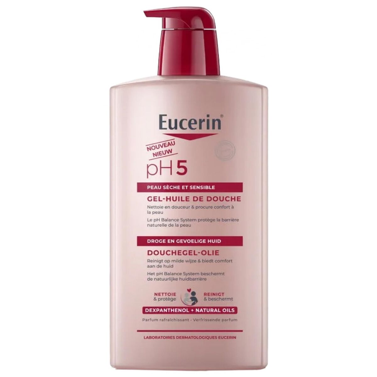 Gel de duche Eucerin Ph5 Gel-Huile 1 L