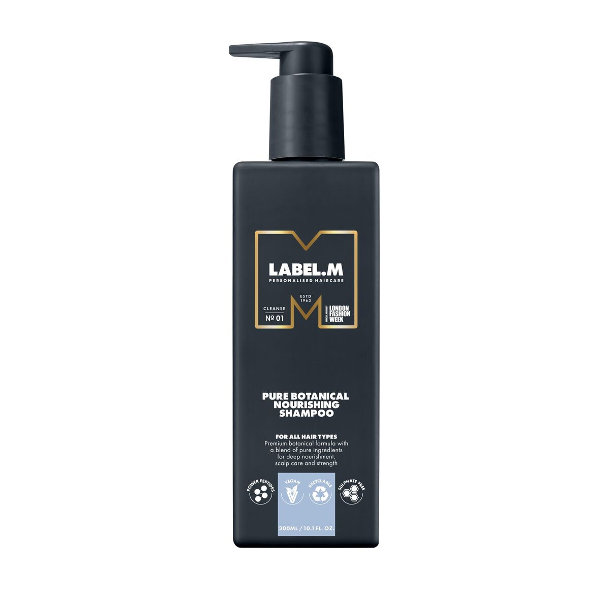 Champô Nutritivo Label.M Pure Botanical 300 ml