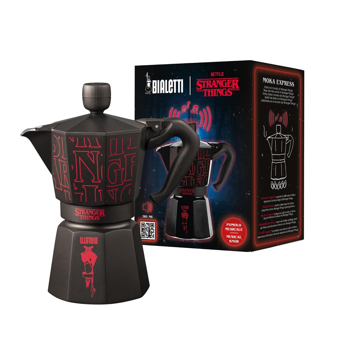 Cafeteira Italiana Bialetti 0005407 Preto