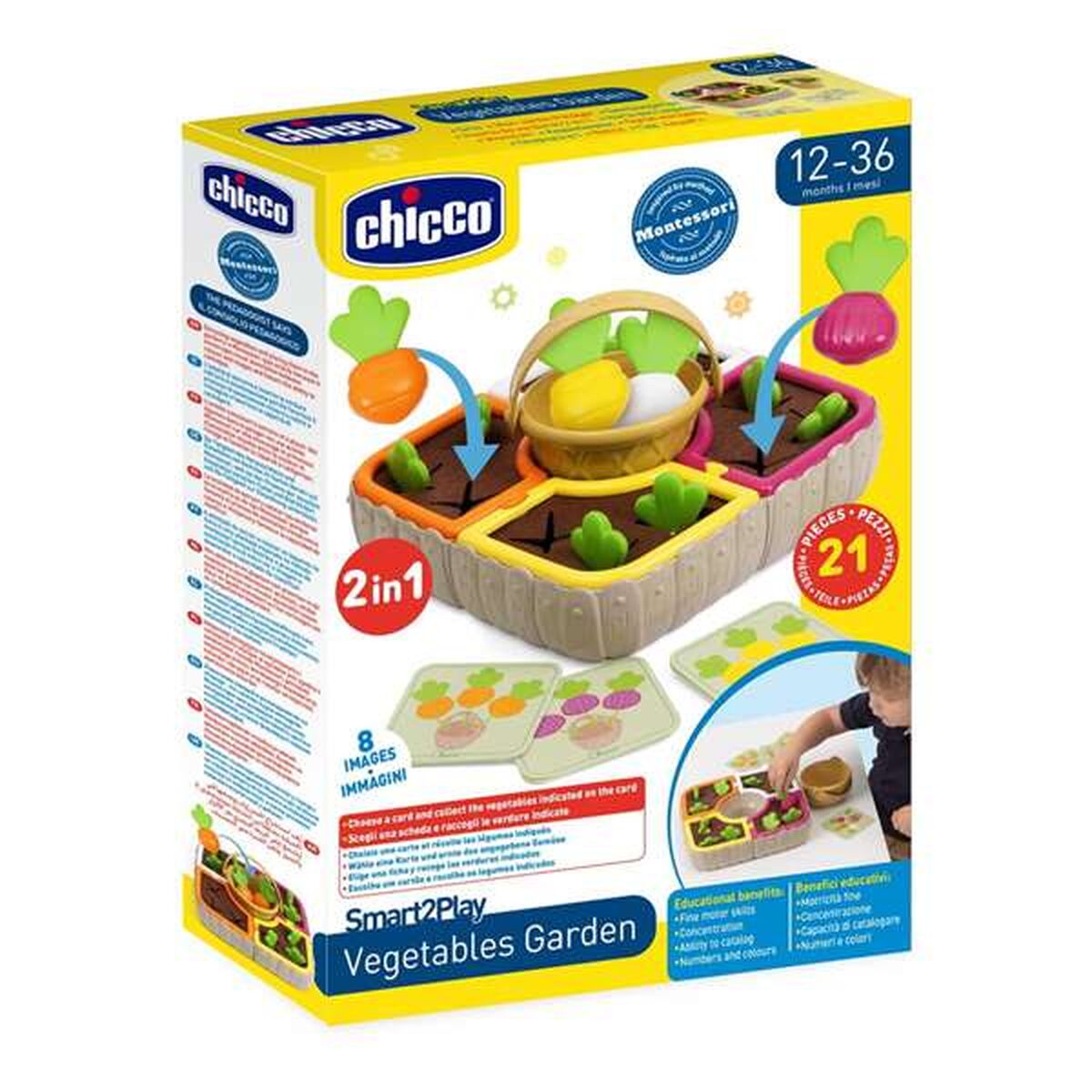 Boneca de Trapo Chicco Plástico