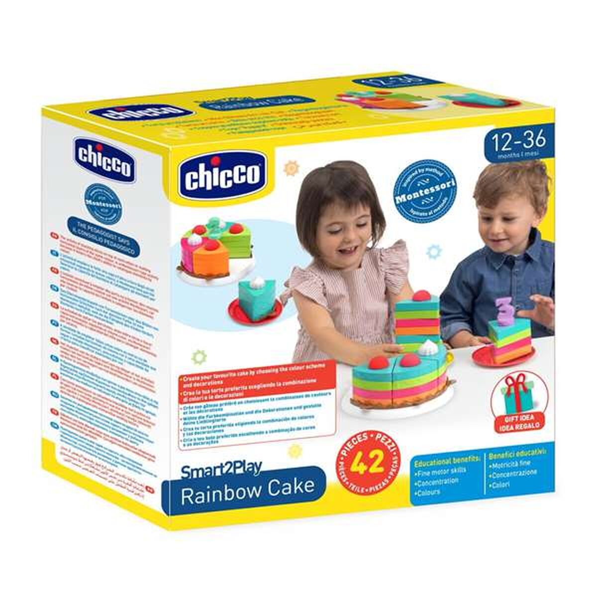 Boneca de Trapo Chicco Plástico