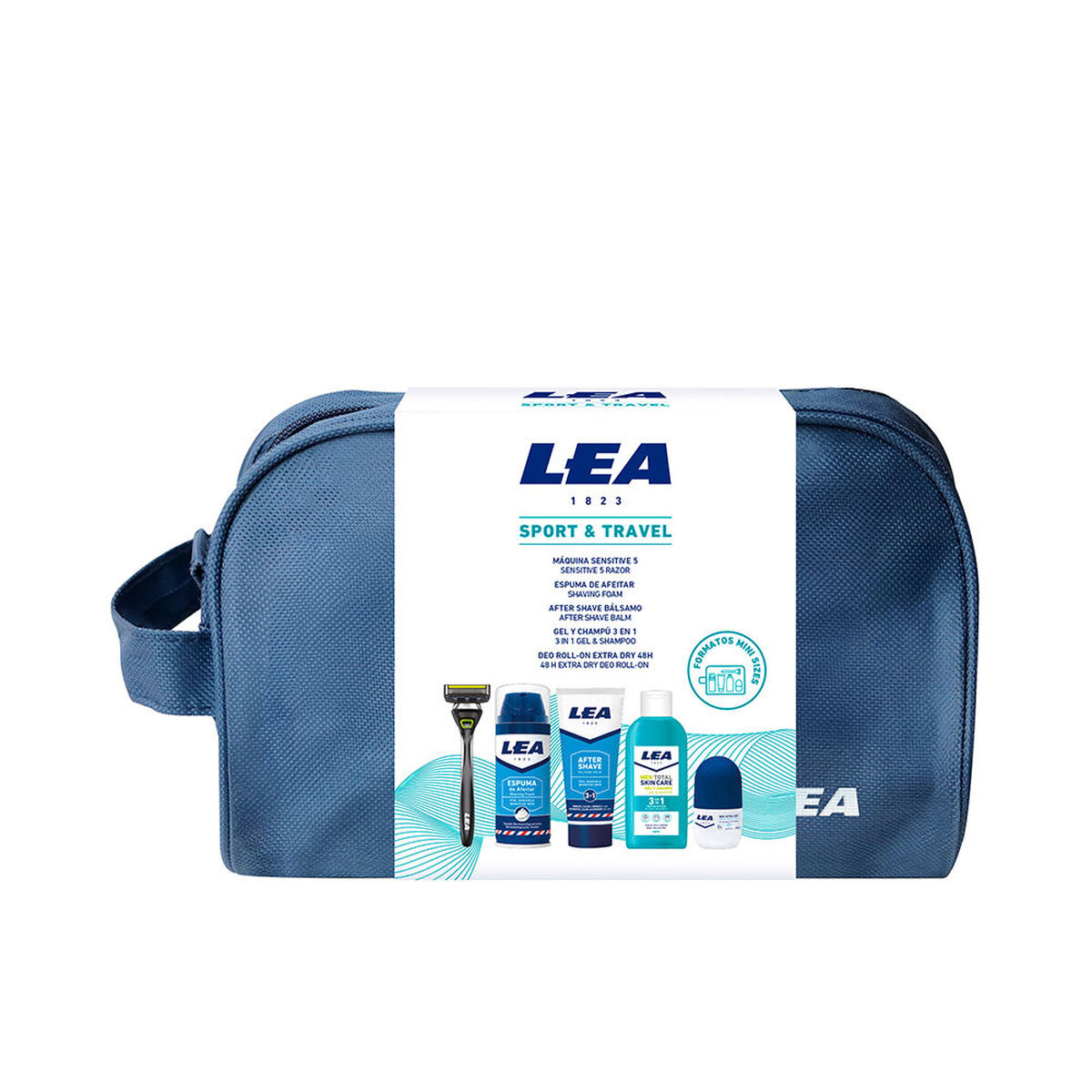 Loção pós barba Lea SPORT & TRAVEL 6 Peças
