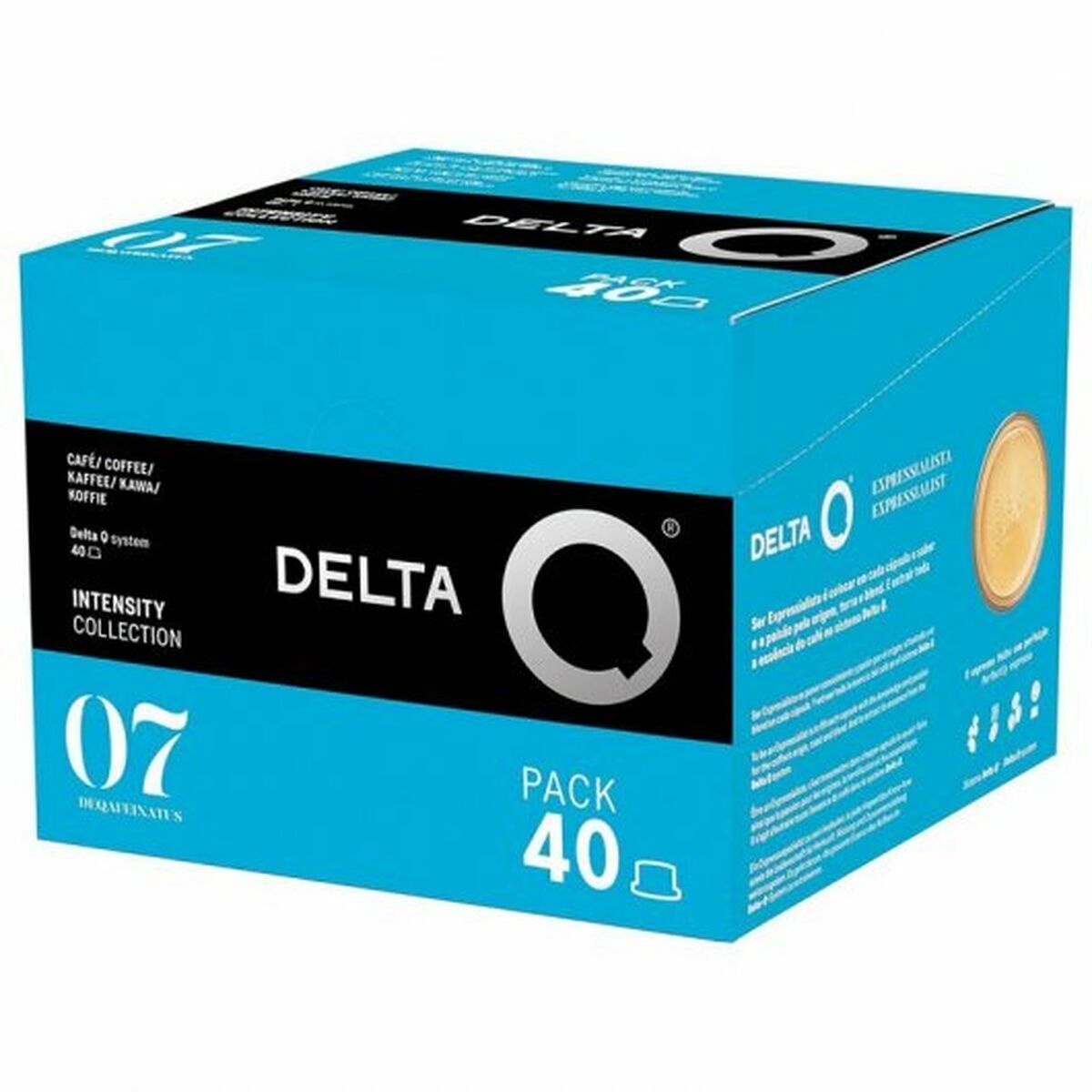 Cápsulas de café Delta Q 7925447 40 Peças