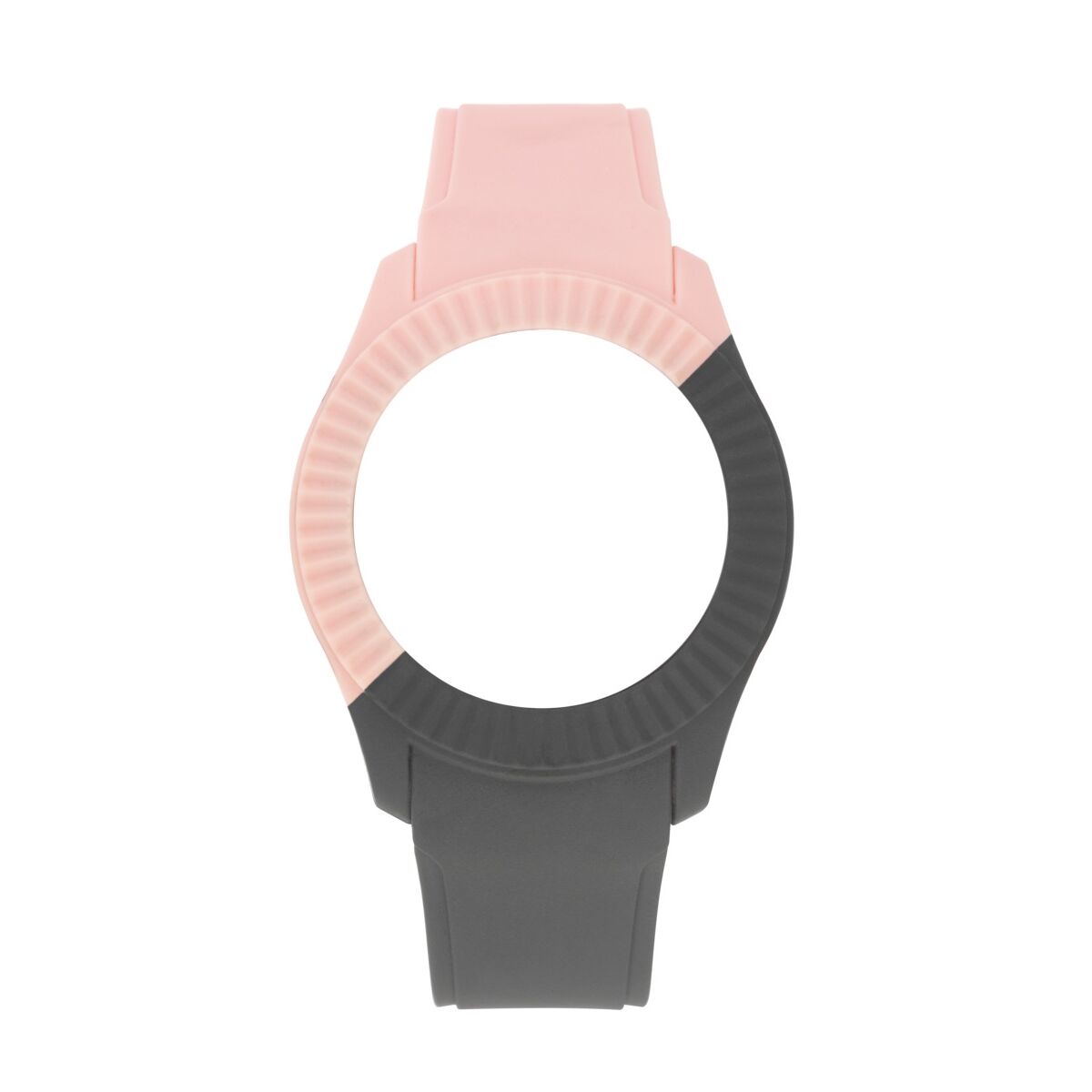 Correia para Relógio Watx & Colors COWA3015 Cinzento Cor de Rosa