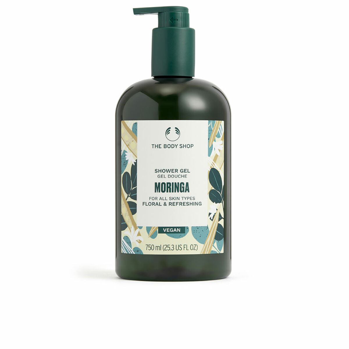 Gel de duche The Body Shop MORINGA 750 ml