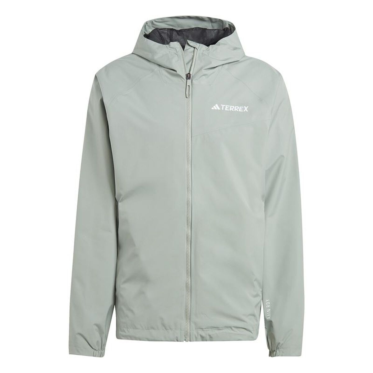 Casaco Corta-Vento Adidas Cinzento