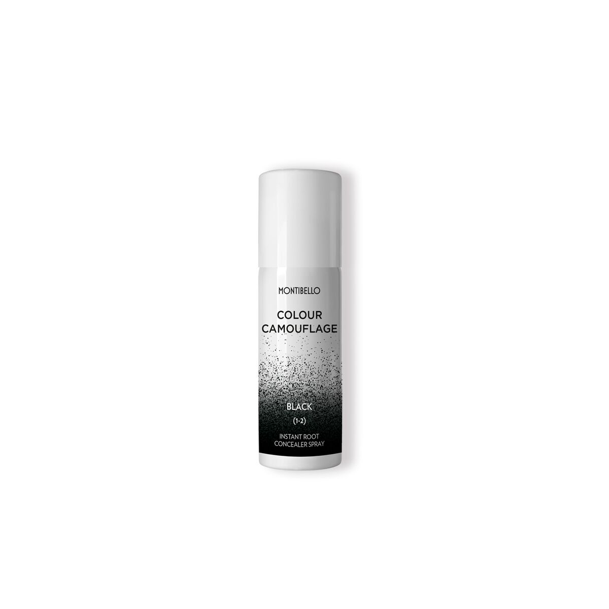 Spray Corretor de Raízes Montibello Colour Camouflage Preto 125 ml